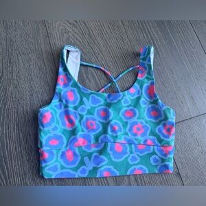 Exotica ExoticAthletica Strappy Sports Bra Animal Print Size Small